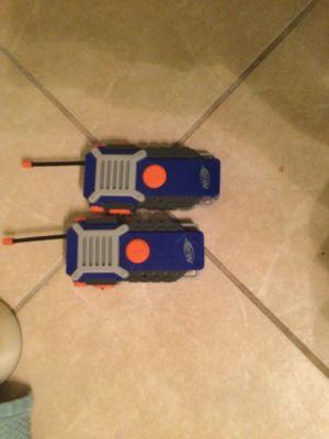 Nerf walkie-talkies