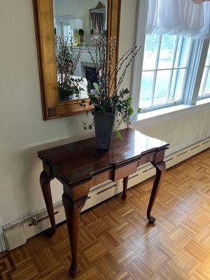 PA House Game Table I'm using as a table at my front entry.