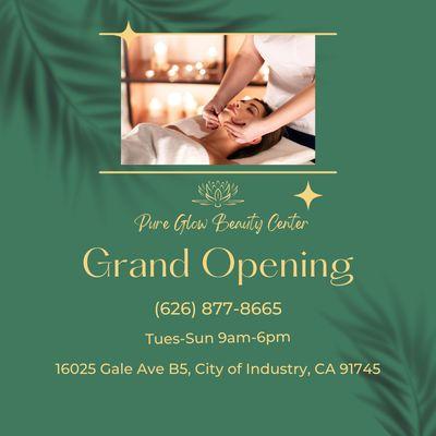 Grand opening