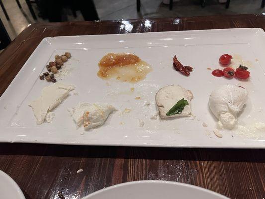 Mozzarella assortment  Grandioso Tasting