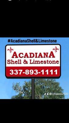 #AcadianaShellAndLimestone