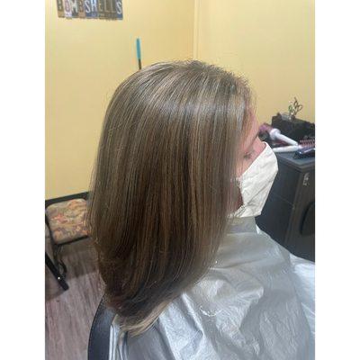 Highlights/lowlights/toner