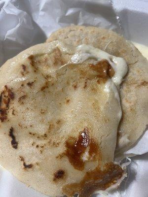 Pupusa de queso