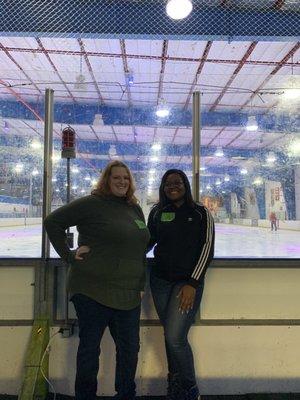 Awesome skating rink!