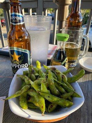 Garlic Edamame