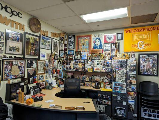 Fr. Greg Boyle's office