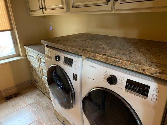 laundry room granite