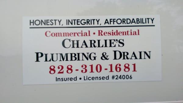 Charlie's Plumbing & Drain