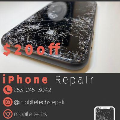 $20 off iPhone repair !