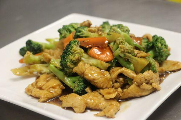 chicken and broccoli