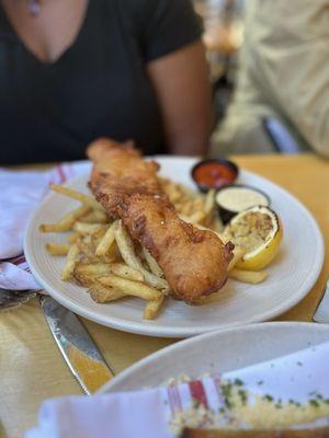 Beer Battered Fish & Chips