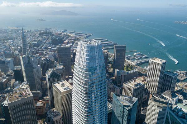 San Francisco cityscape aerial (photo credit: Clayton Cardinalli)