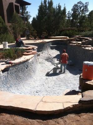 Pool remodel in 4 days!