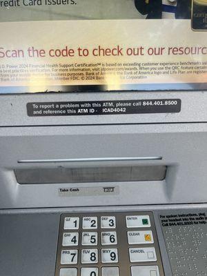 The stupid ATM in question.