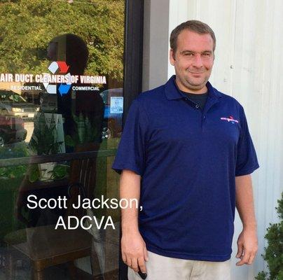 Scott Jackson will help improve your indoor air quality and make sure that your dryer vent & air duct systems are clean