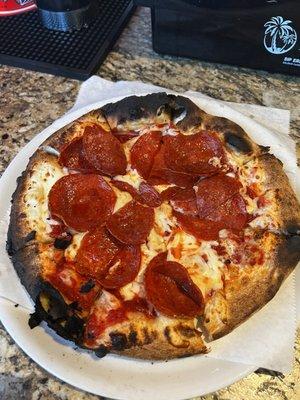 Pepperoni pizza