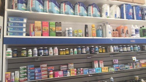 We carry  over  the counter  medecine