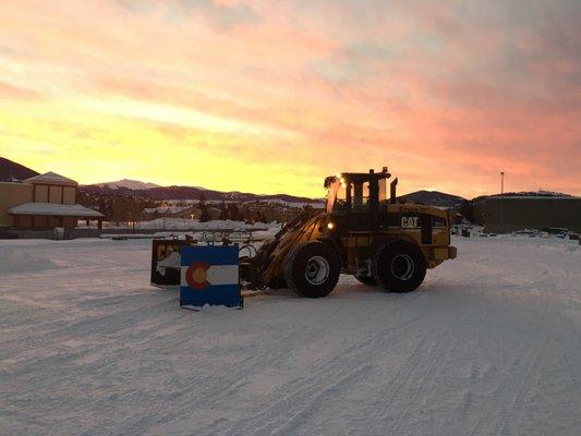 Summit County Proud Snow Plow!!!!! Colorado Proud