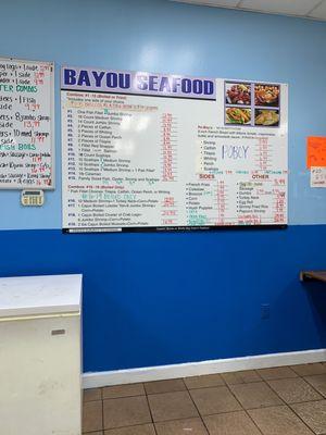 Wall Menu