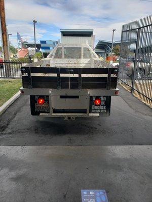 1995 Chevy C3500 7.4 stakebed. Overweight and oversized but I still check them out.