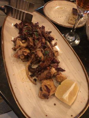 Octopus appetizer