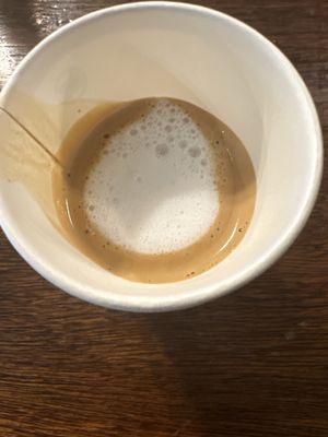 Espresso macchiato