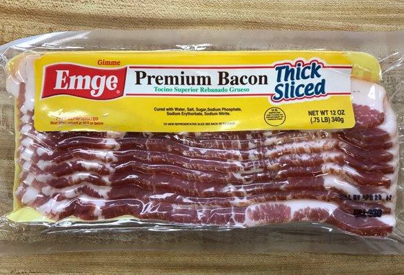 Emge Premium Thick Sliced Bacon