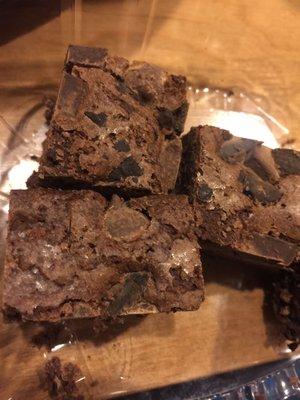 Brownie bites - made locally.