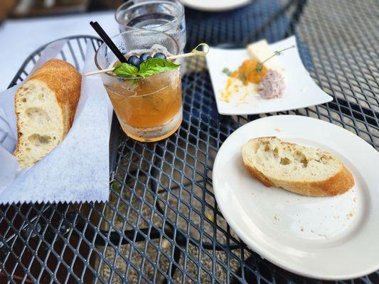 What remained of the bread when I remembered to take a picture