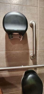 Finally, a proper placement of tp dispenser.