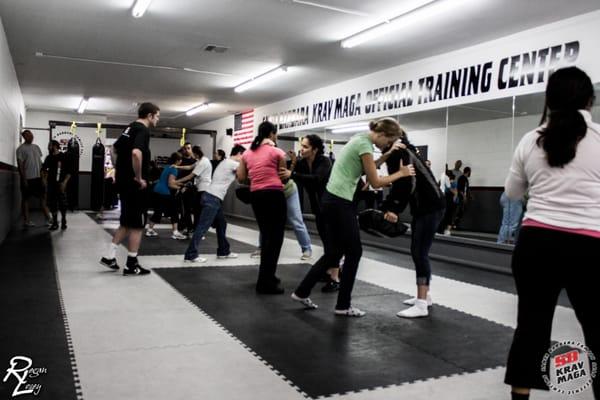 Woman's self defense seminar. Great job ladies!