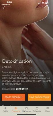 Detoxification session 37 mins