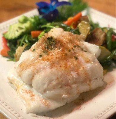 Cod/ Fresh veggies