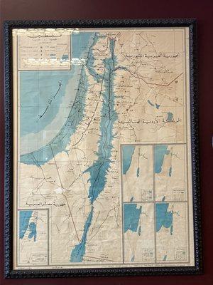 Palestine old map