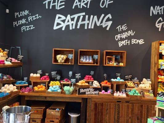 bath bombs, melts, and bars