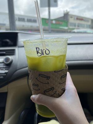 Bro Juice - spinach, kale, orange, green apple