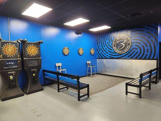 Nice dart room!