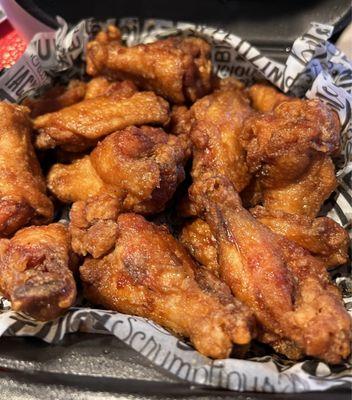 Soy garlic wings