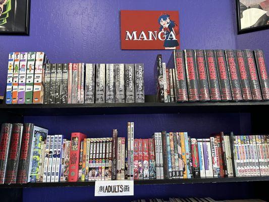 Manga section