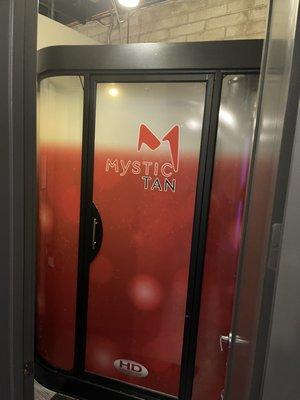 Mystic Spray tan but there is another brand too