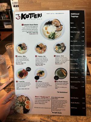 Menu 4/24/24