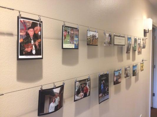 Quinn Chiropractic Wall of Fame,  "Patient's getting back to doing the things they love"