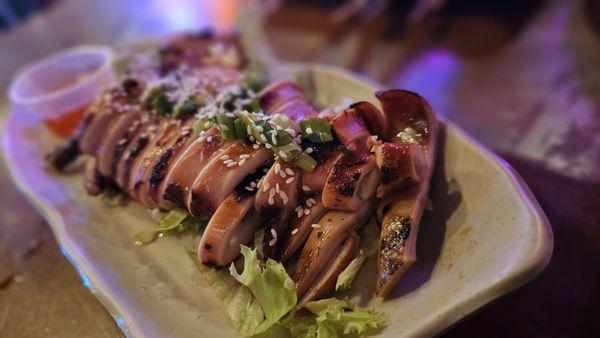 Grilled squid. Solid choice.