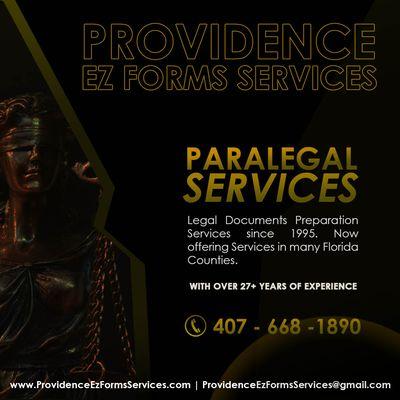 Providence Ez Forms Services Paralegal