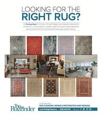 All you need to do is give us a call and we will curate a wonderful collection of rugs to be viewed at the comfort of your home.