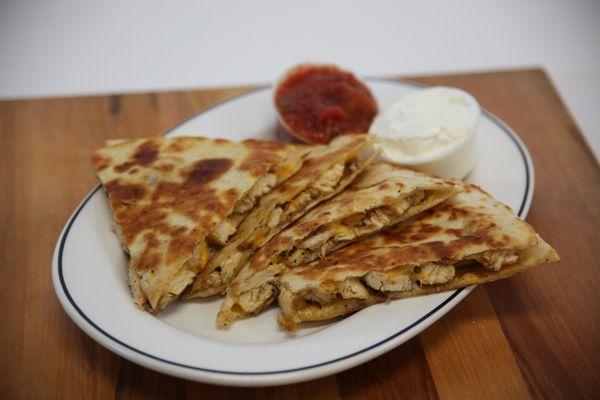 Chicken Quesadilla at Lt's Pizza and Subs