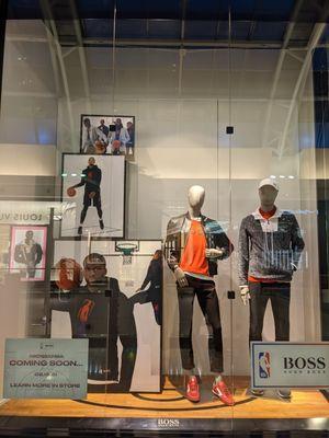 Boss X NBA Campaign Window