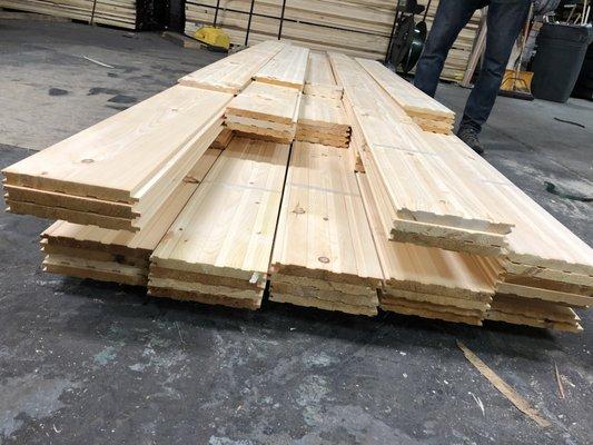 Premium Eastern white Pine shiplap