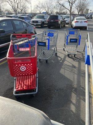 Fight about to go on in the parking lot this morning