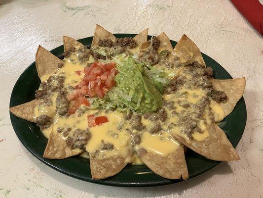 Full order of Nachos Imperiales